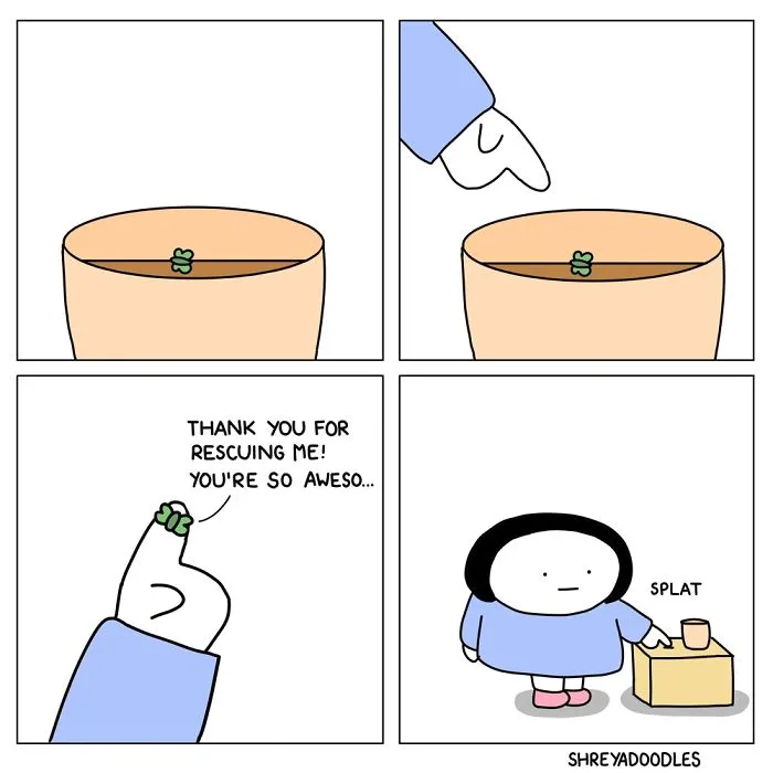 I Started Making Comics 1 Year Ago To Express My Kind Of Humour