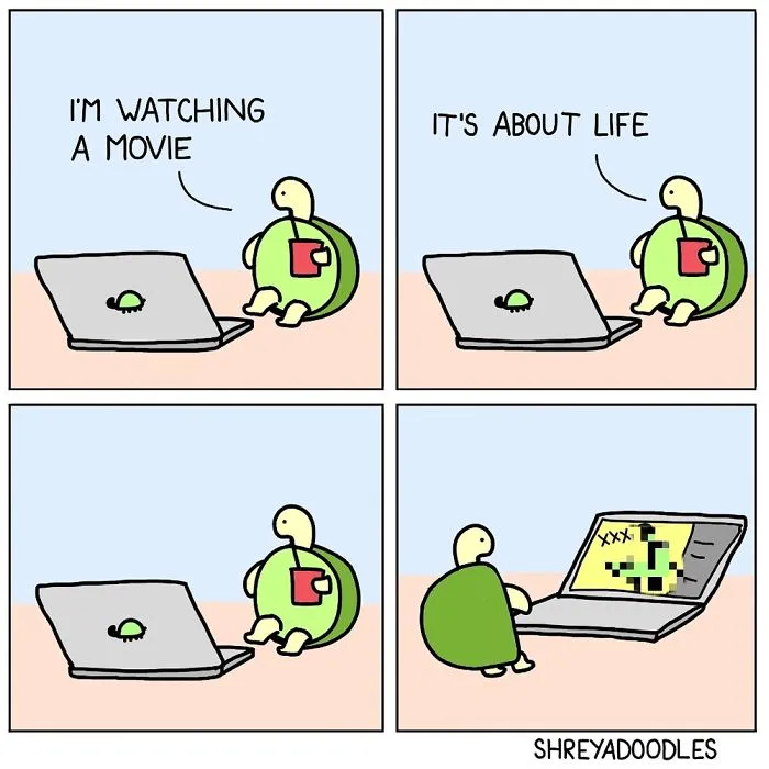 I Started Making Comics 1 Year Ago To Express My Kind Of Humour