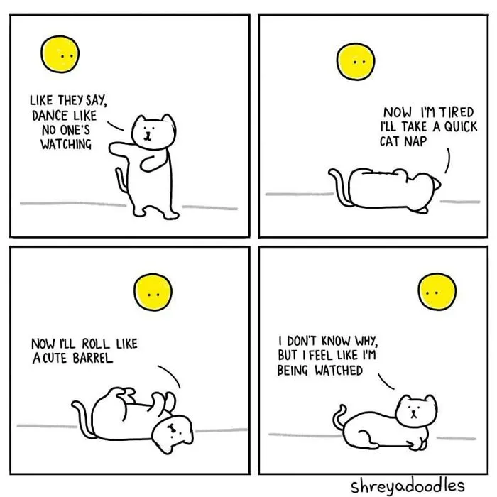 I Started Making Comics 1 Year Ago To Express My Kind Of Humour