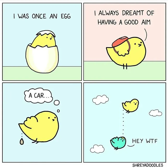 I Started Making Comics 1 Year Ago To Express My Kind Of Humour