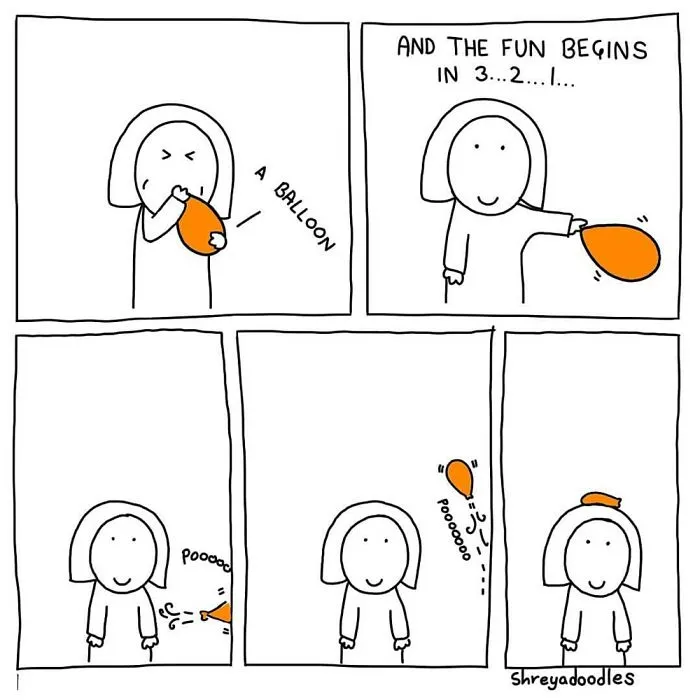 I Started Making Comics 1 Year Ago To Express My Kind Of Humour