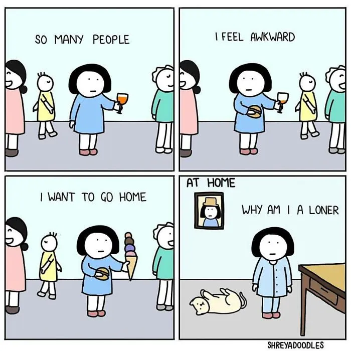 I Started Making Comics 1 Year Ago To Express My Kind Of Humour