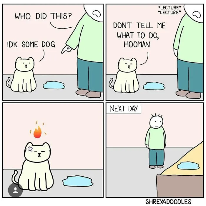 I Started Making Comics 1 Year Ago To Express My Kind Of Humour