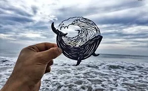 I Made These Artworks From Paper During My Trip To India (8 Pics)