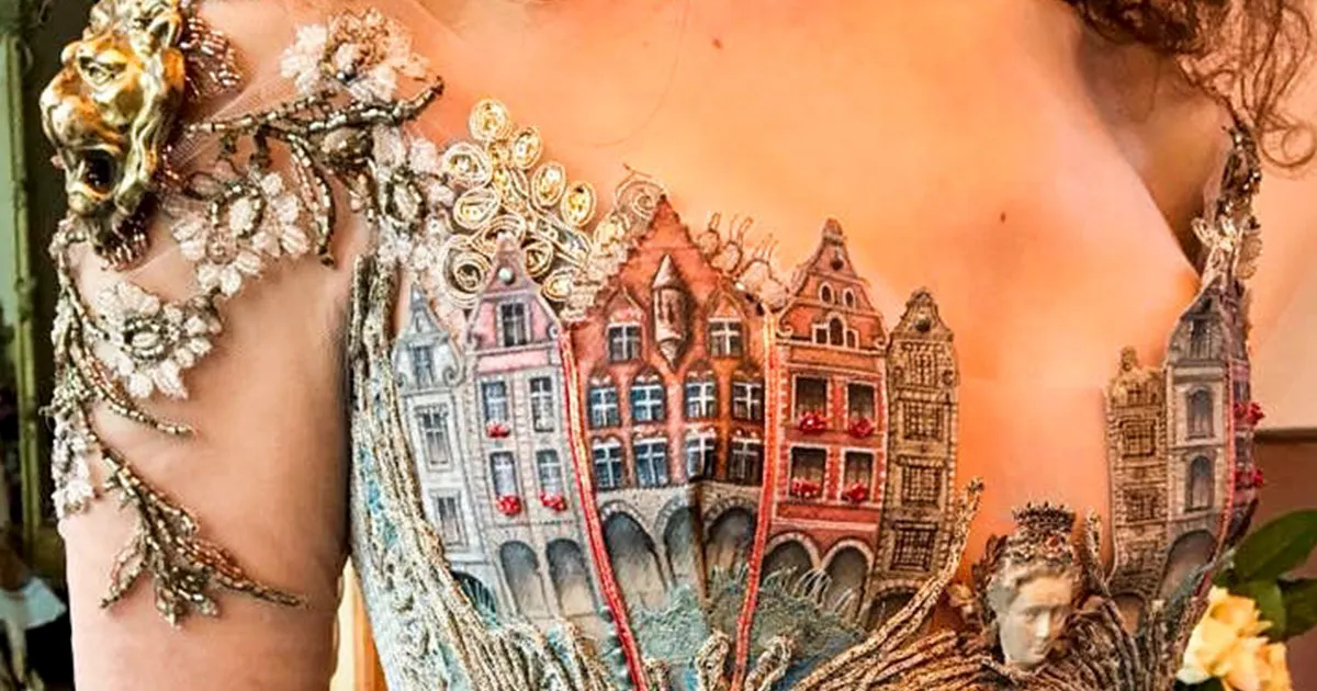 Esta diseñadora francesa crea vestidos como no hay otros
