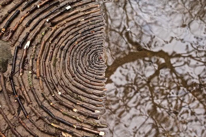 Artist Spends Hours Arranging Natural Objects Into Stunning Mandalas, Leaves Them For You To Find