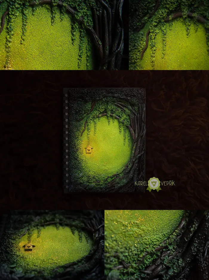 Polymer Clay Cover Book
