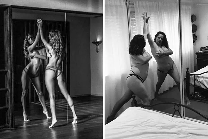 Woman Continues To Hilariously Recreate Celebrity Instagram Pics, And The Result Is Better Than The Original
