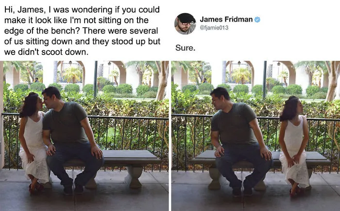 Photoshop Troll Who Takes Photo Requests Too Literally Strikes Again