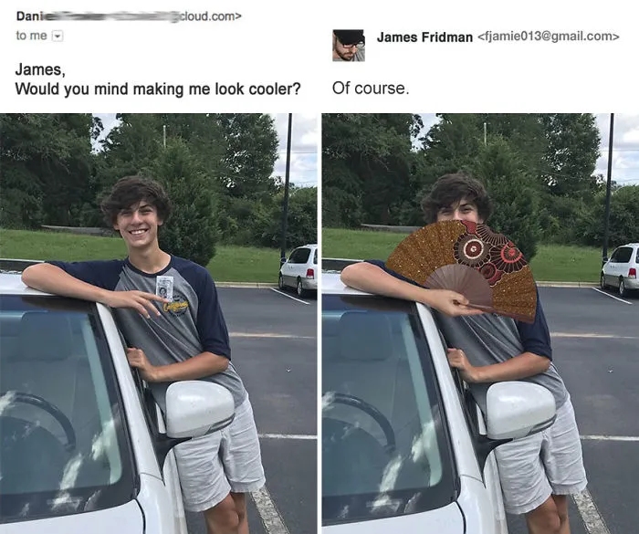Photoshop Troll Who Takes Photo Requests Too Literally Strikes Again