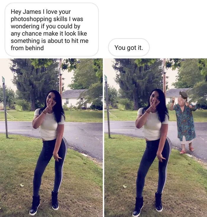Photoshop Troll Who Takes Photo Requests Too Literally Strikes Again