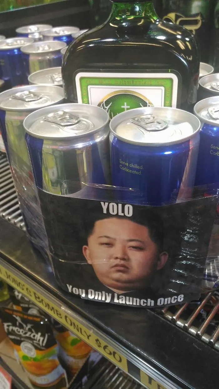 Found This At Liquor Store
