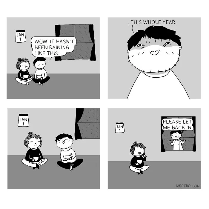 49 Little Wholesome Comics Inspired By My Relationship With My Boyfriend And My Daily Struggles