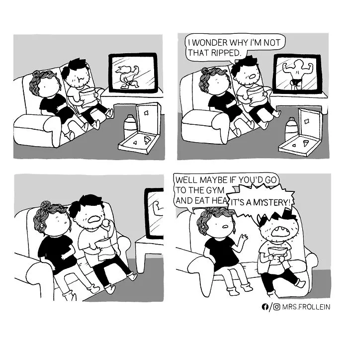49 Little Wholesome Comics Inspired By My Relationship With My Boyfriend And My Daily Struggles
