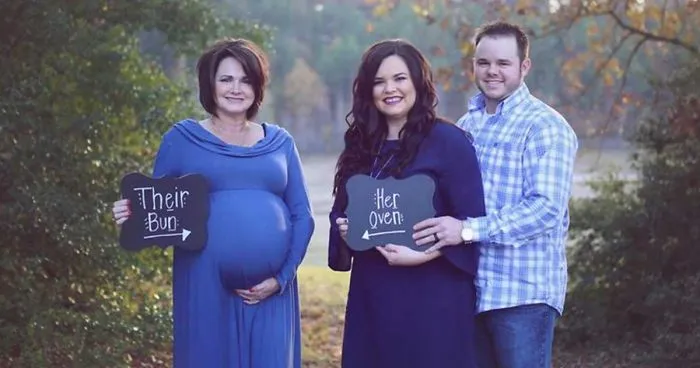 Mom Carries Her Son's Baby And The Story Behind It Is Beautiful