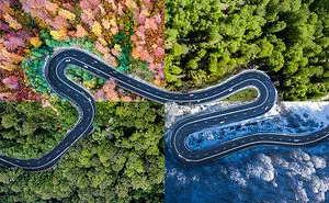 I Photograph The Roads Of Transylvania From Above. Yes, That Transylvania!
