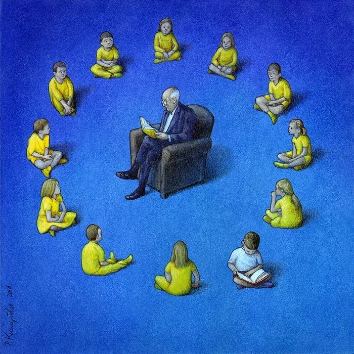 78 More Brutally Honest Illustrations By Pawel Kuczynski Show What’s Wrong With Today’s Society