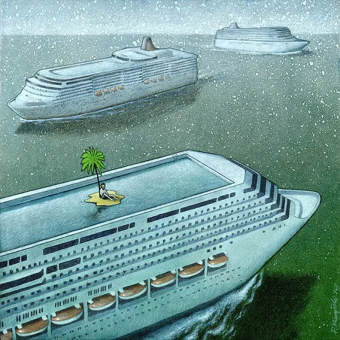 78 More Brutally Honest Illustrations By Pawel Kuczynski Show What’s Wrong With Today’s Society