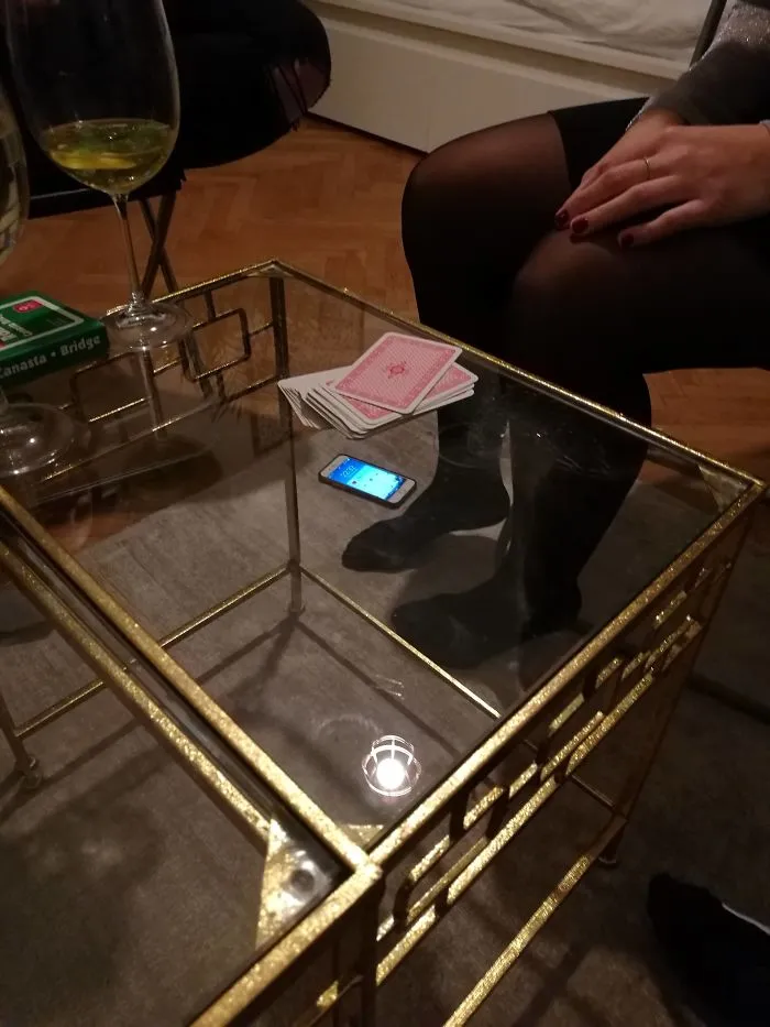 For A Second I Thought There Is A Tiny Iphone On The Table Next To Me