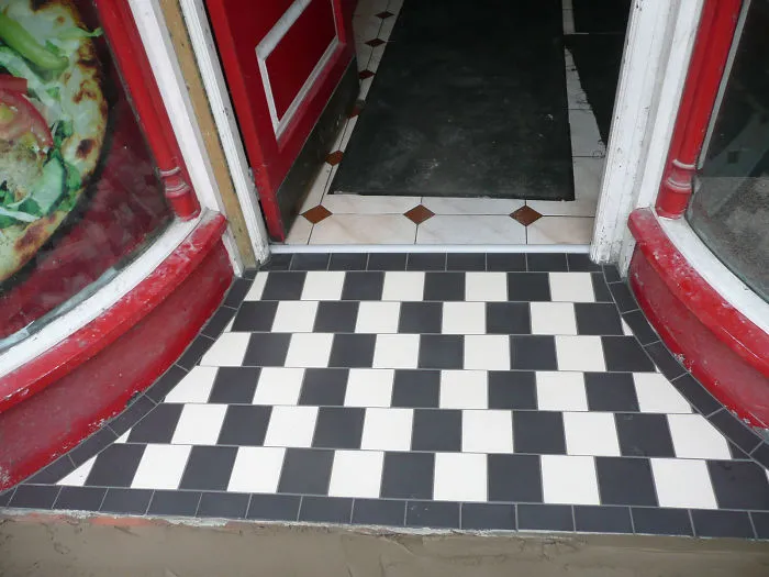 Someone In My Office Designed This Tiling Not Knowing It Would Create This Illusion When Laid