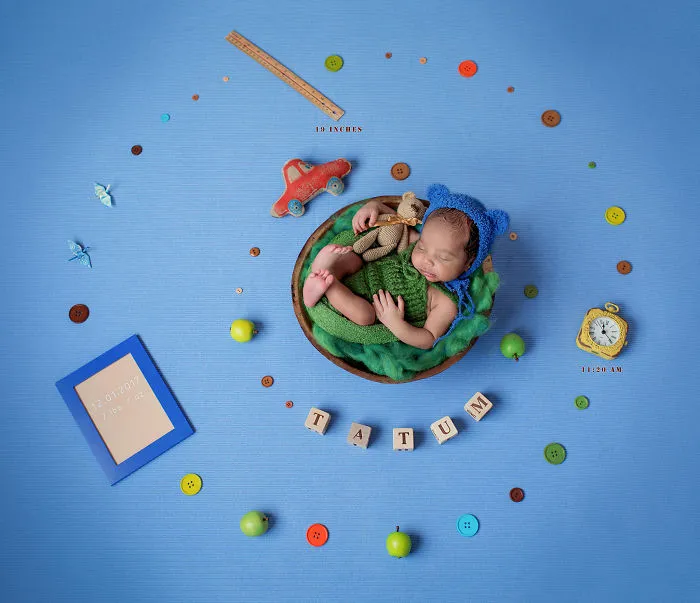 I Photograph Babies Surrounded By My Handmade Mandalas