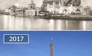7 Before & After Pics Showing How Paris Has Changed In 100+ Years