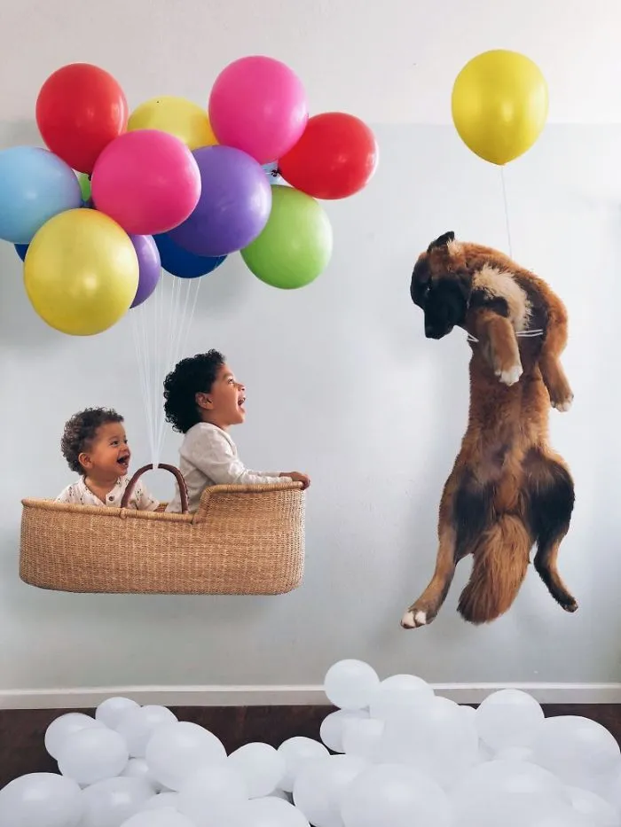 Creative Mom Of Three Uses Photoshop To Turn Her Children's Daily Life Into Magic