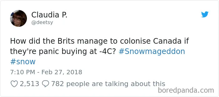 Internet Can't Stop Laughing At Brits Who Are In Absolute Chaos Because Of A Little Snow