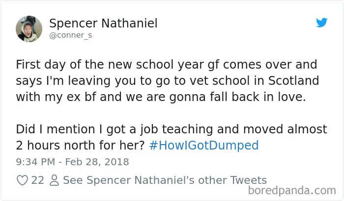 123 Times People Got Dumped In The Most Surprising Ways