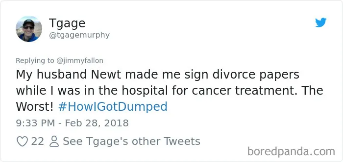 123 Times People Got Dumped In The Most Surprising Ways