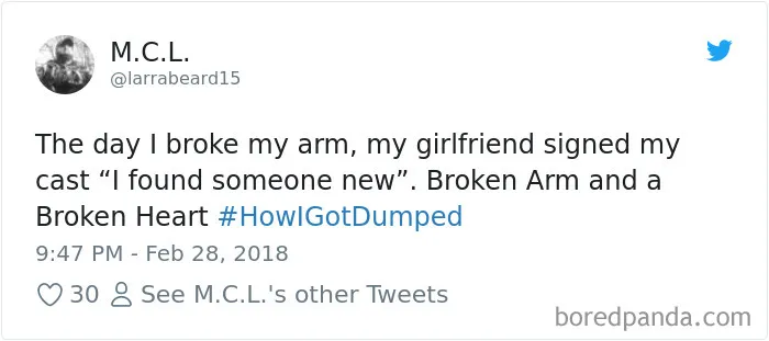123 Times People Got Dumped In The Most Surprising Ways