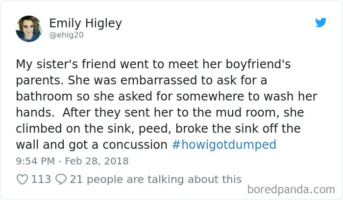 123 Times People Got Dumped In The Most Surprising Ways