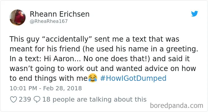 123 Times People Got Dumped In The Most Surprising Ways