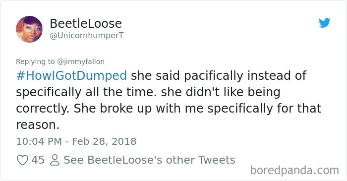 123 Times People Got Dumped In The Most Surprising Ways