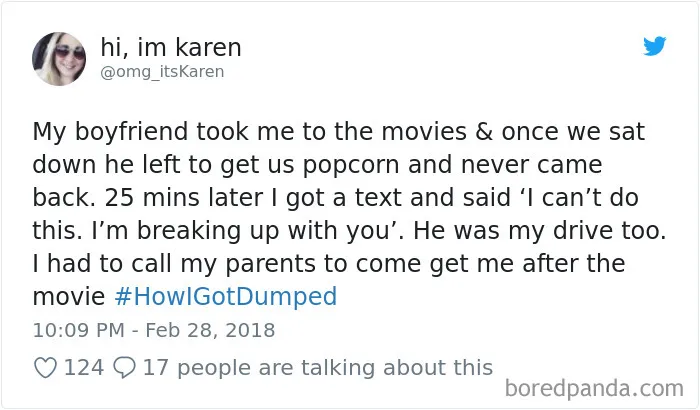 123 Times People Got Dumped In The Most Surprising Ways