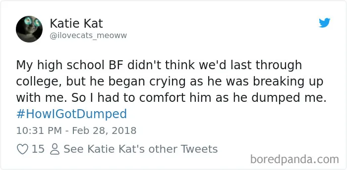 123 Times People Got Dumped In The Most Surprising Ways