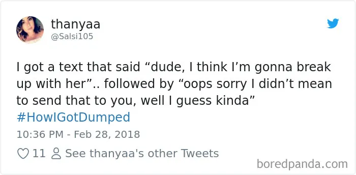 123 Times People Got Dumped In The Most Surprising Ways