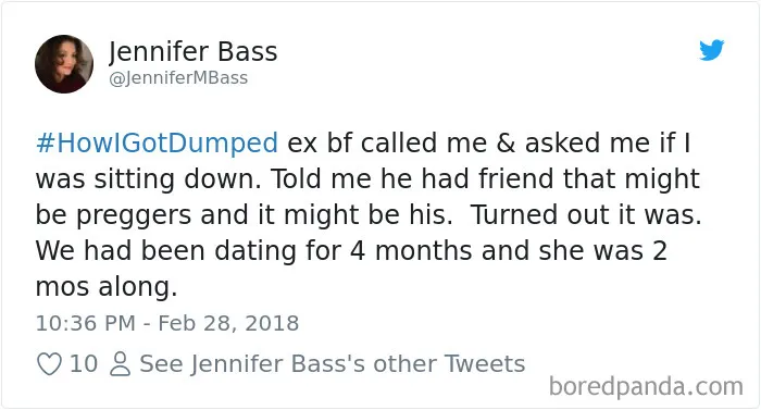 123 Times People Got Dumped In The Most Surprising Ways