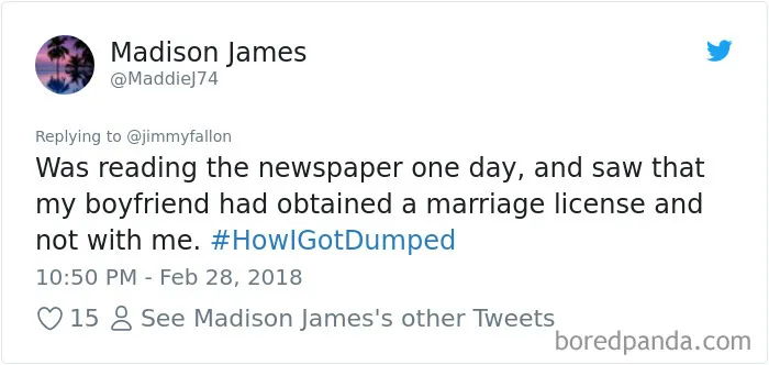 123 Times People Got Dumped In The Most Surprising Ways