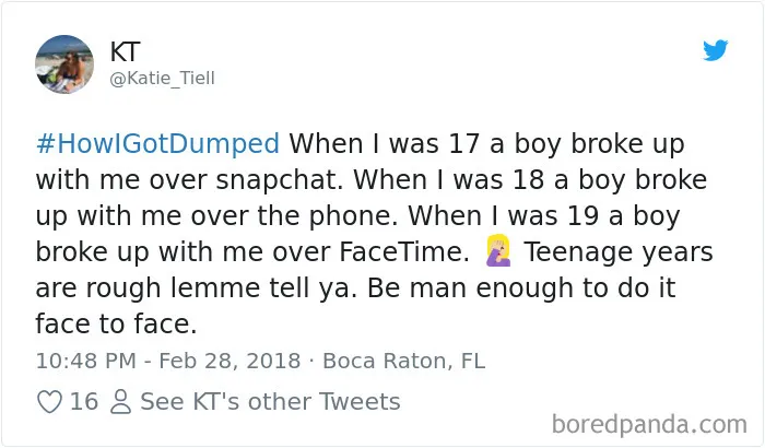 123 Times People Got Dumped In The Most Surprising Ways