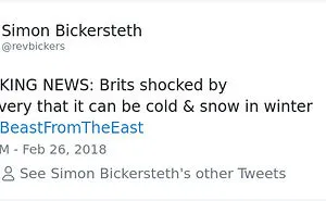 Internet Can't Stop Laughing At Brits Who Are In Absolute Chaos Because Of A Little Snow