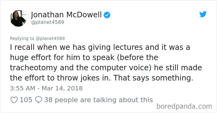 Stephen Hawking Dies At 76, And Here's How The Internet Responds