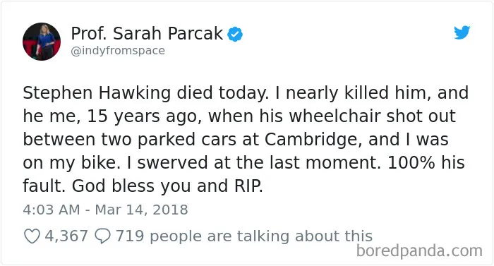 Stephen Hawking Dies At 76, And Here's How The Internet Responds