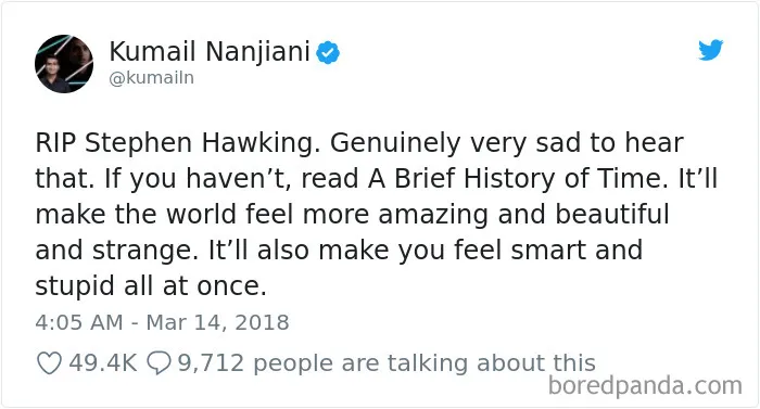 Stephen Hawking Dies At 76, And Here's How The Internet Responds