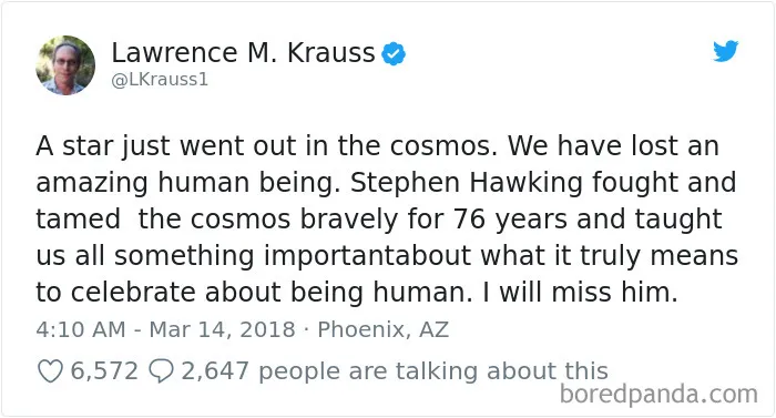 Stephen Hawking Tribute