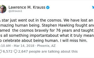 Stephen Hawking Dies At 76, And Here's How The Internet Responds