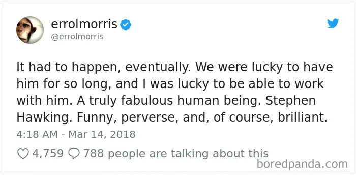 Stephen Hawking Dies At 76, And Here's How The Internet Responds