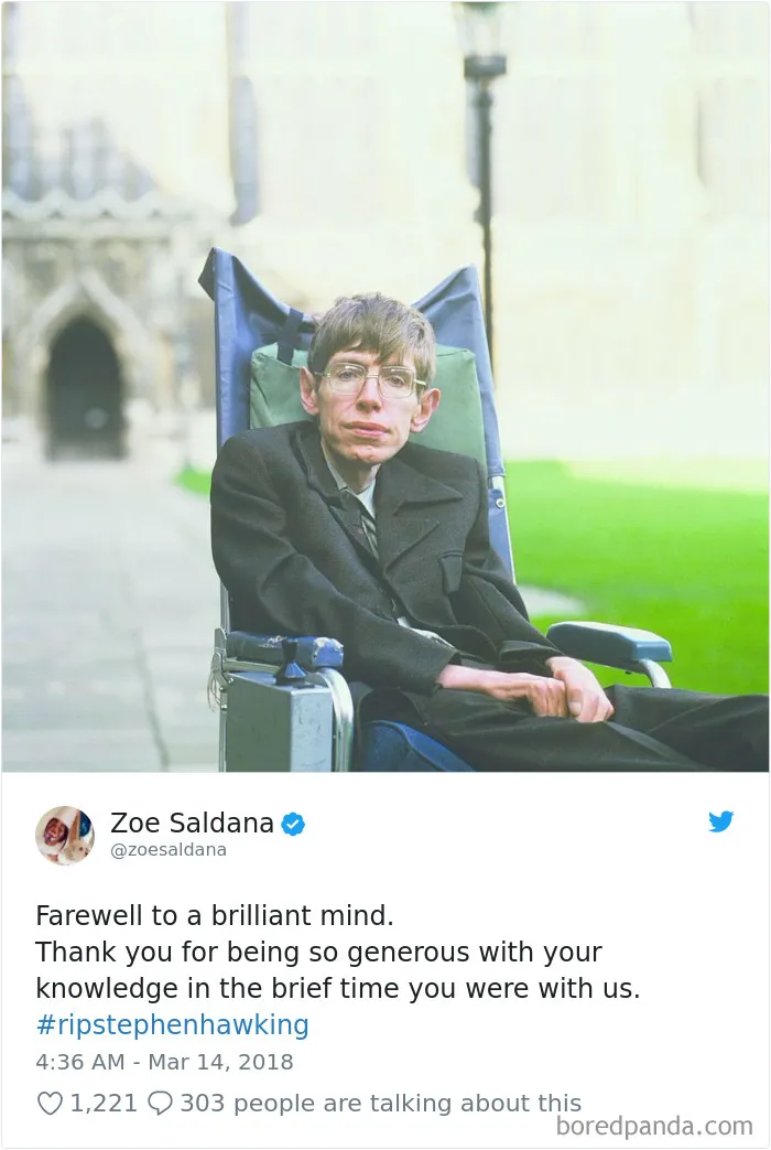 Stephen Hawking Dies At 76, And Here's How The Internet Responds