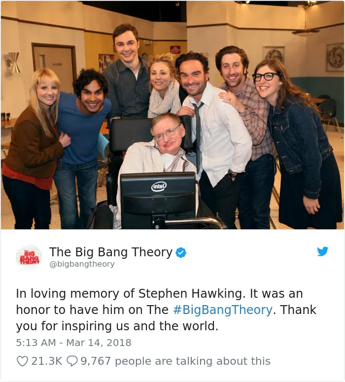 Stephen Hawking Dies At 76, And Here's How The Internet Responds