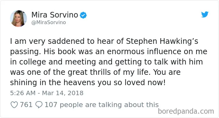 Stephen Hawking Dies At 76, And Here's How The Internet Responds